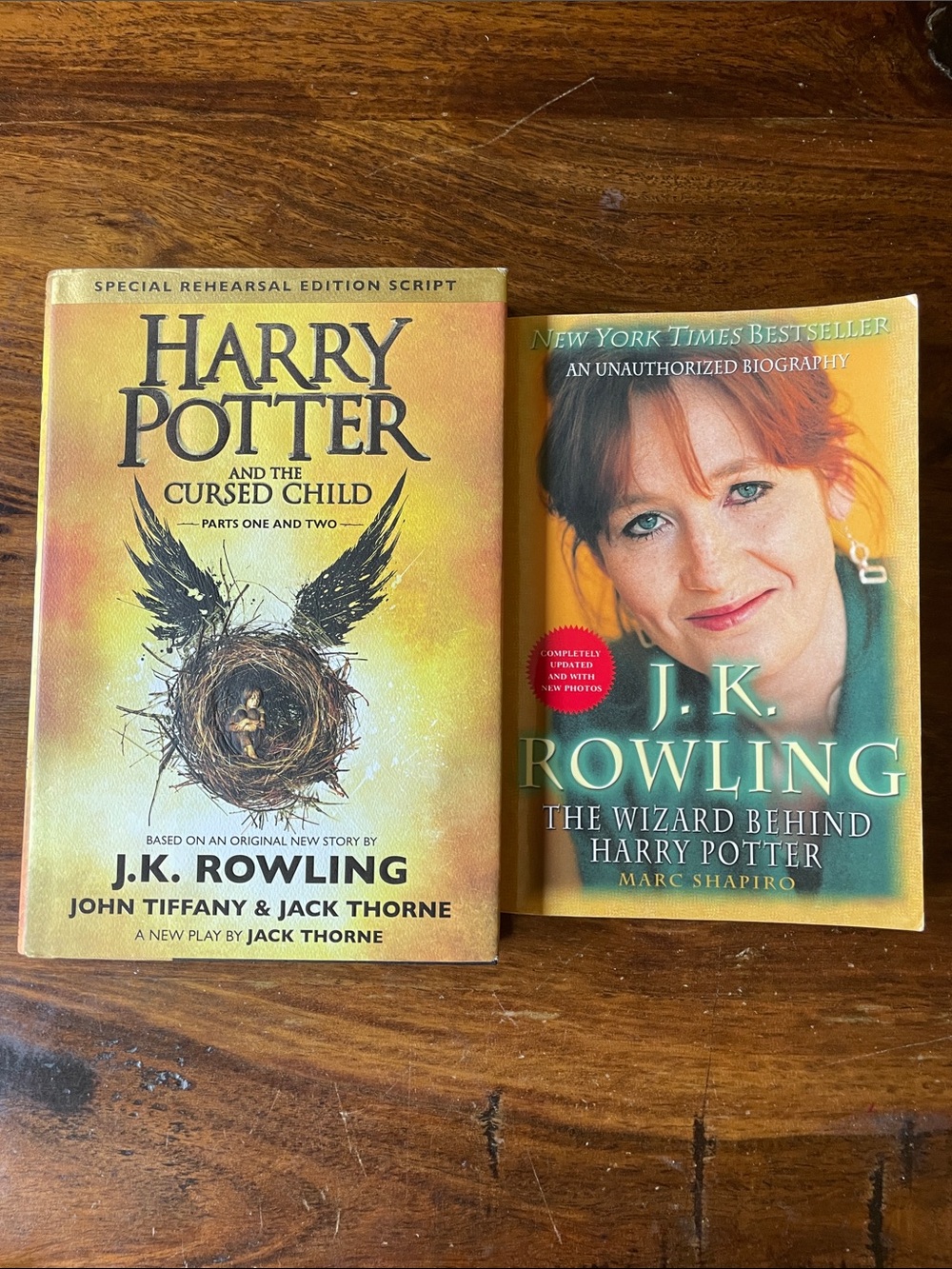 2 Harry Potter Book Set – Yellow Covers